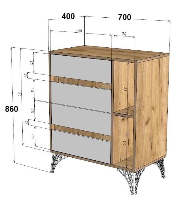 Комод CODRU - фото 4
