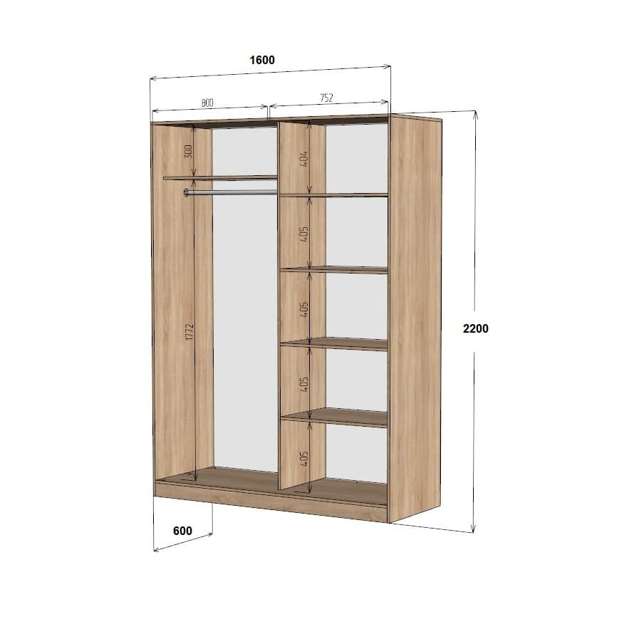Шкаф DURLESTO - фото 3