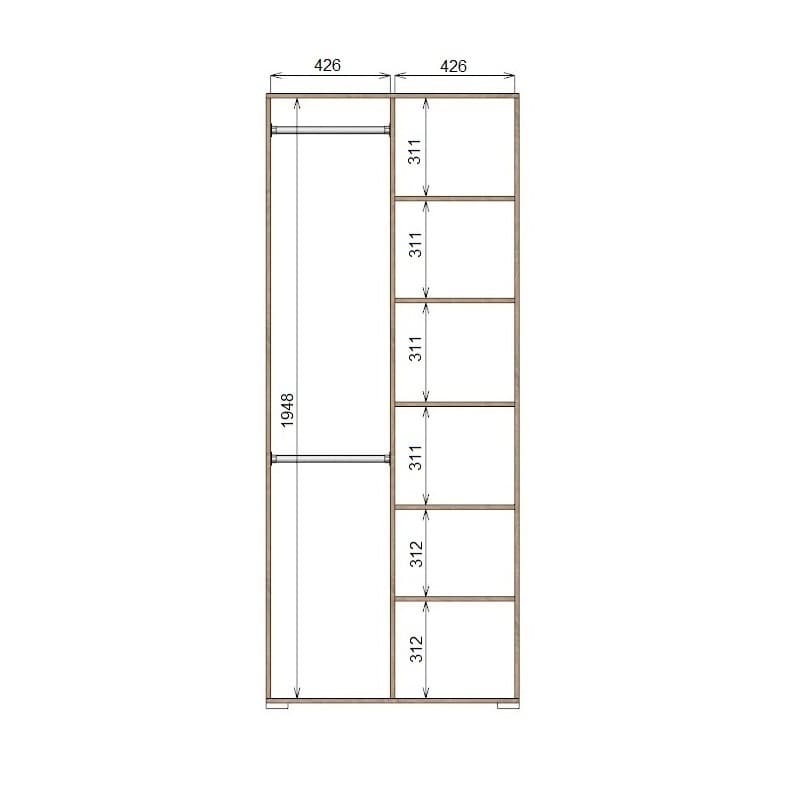 Шкаф GLODENO - фото 4