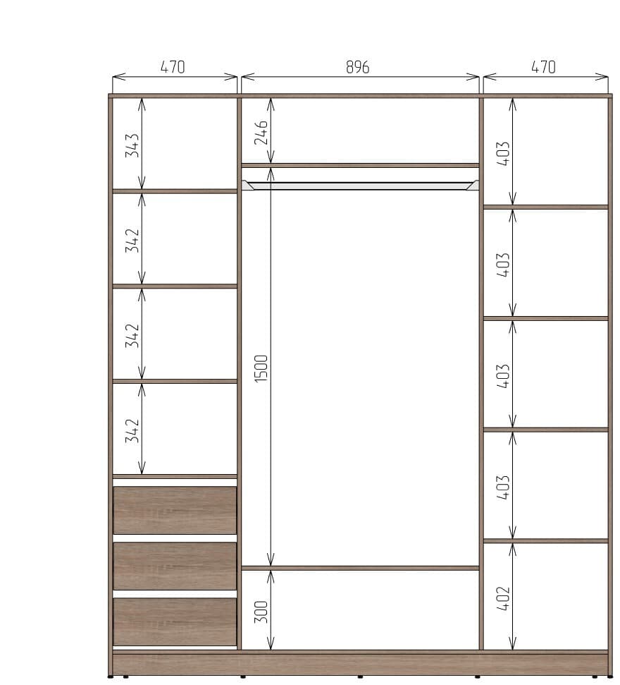 Шкаф TIRASPO - фото 2