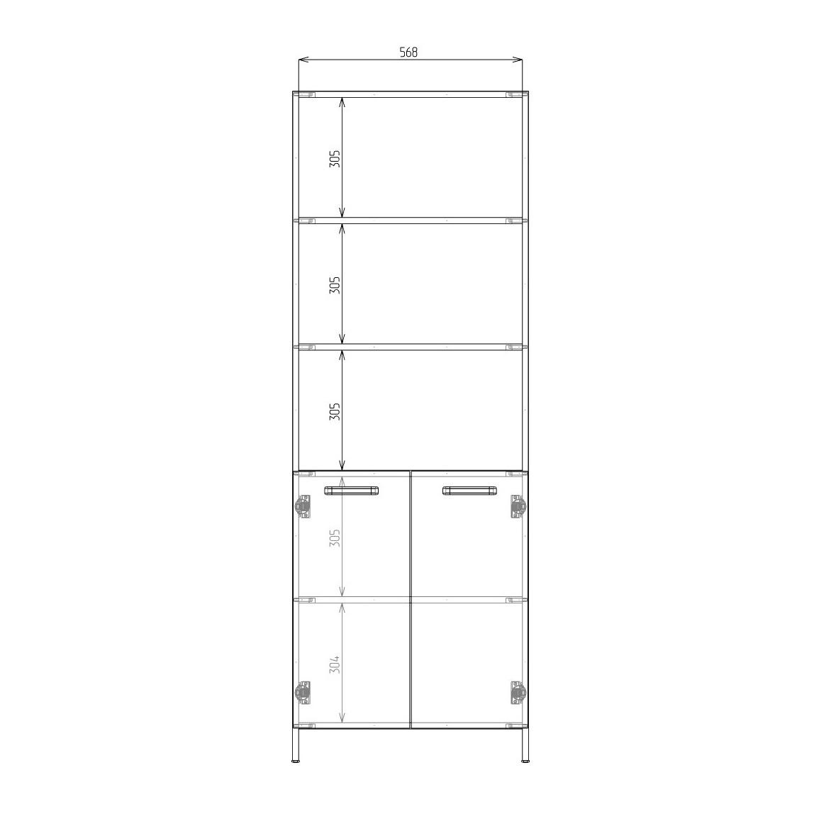 Стеллаж BUGEACO - фото 4