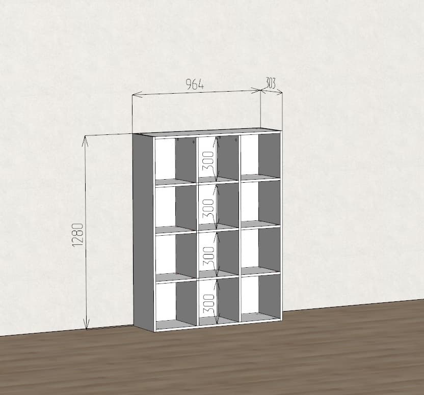 Стеллаж NUFELLO - фото 3